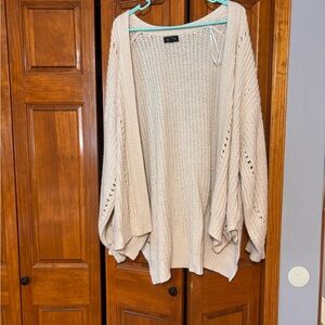 Chic Cream Cardigan Sweater